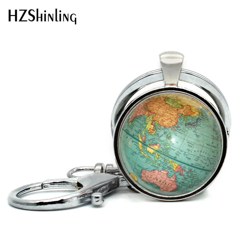 2017 новейший брелок в форме земного шара ручная работа карта мира планеты Земля