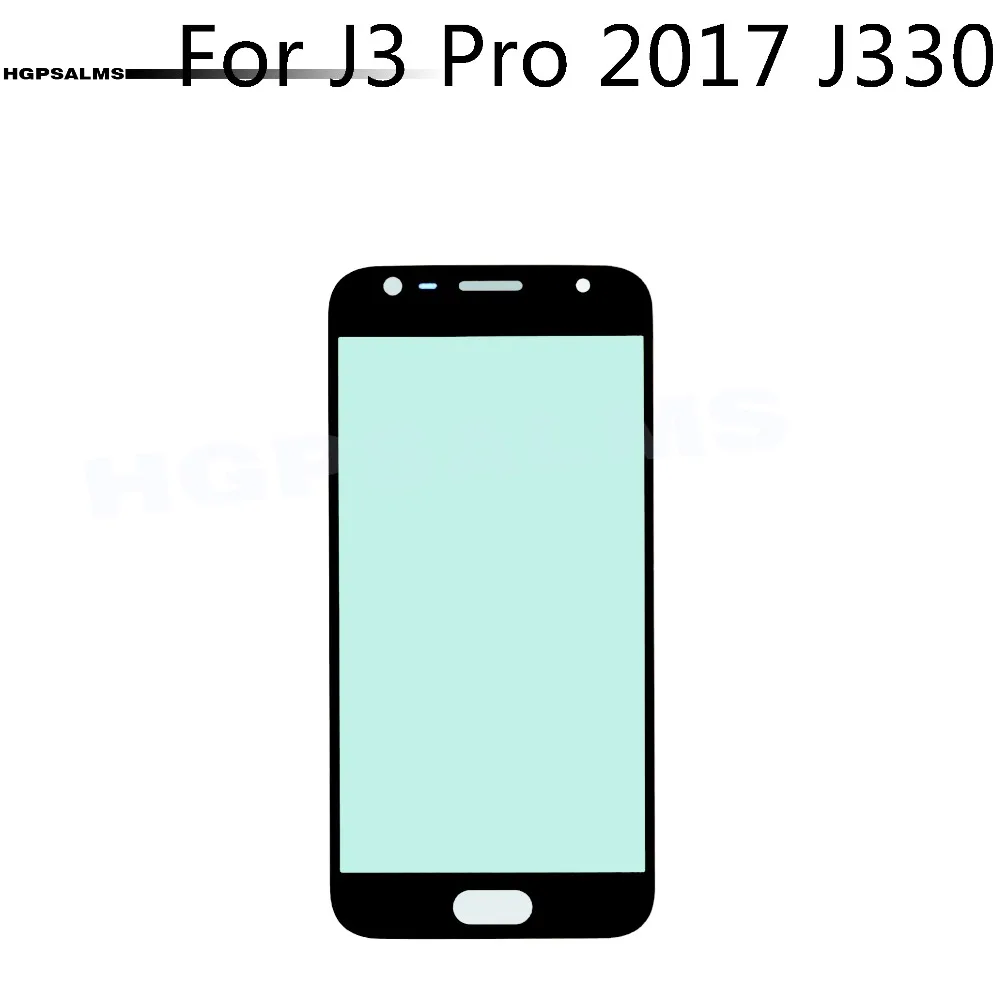 SAM250 For Samsung Galaxy J3 2017 J330 J3 Pro J300F J330DS J330G Front Screen Outer Glass Lens Touch Screen Outer Cover Panel Lens(1)