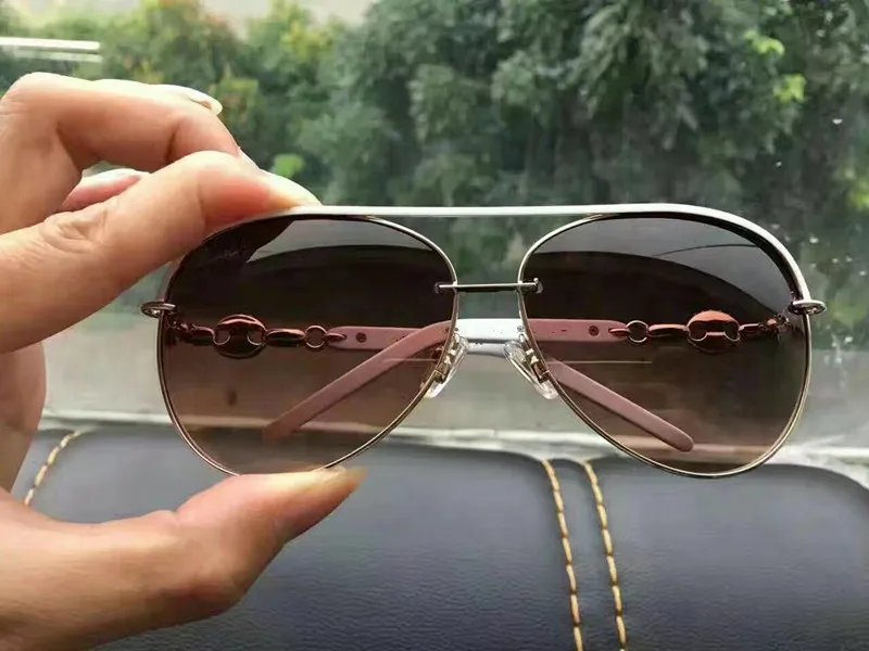 

Sunglasses Designer Brand Fashion Diamond Sunglasses Pilot Sun glasses men&women de sol Eyewear