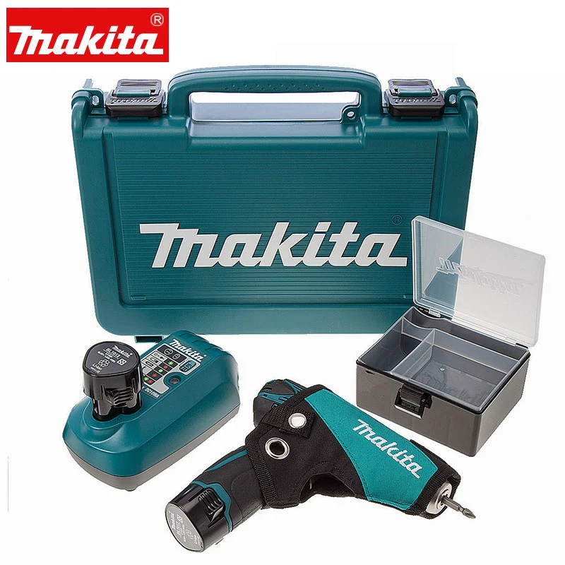 Япония Makita зарядная дрель DF330DWE бытовая электрическая литиевая дрель с контролем скорости шуруповерт - Цвет: DF330DWE