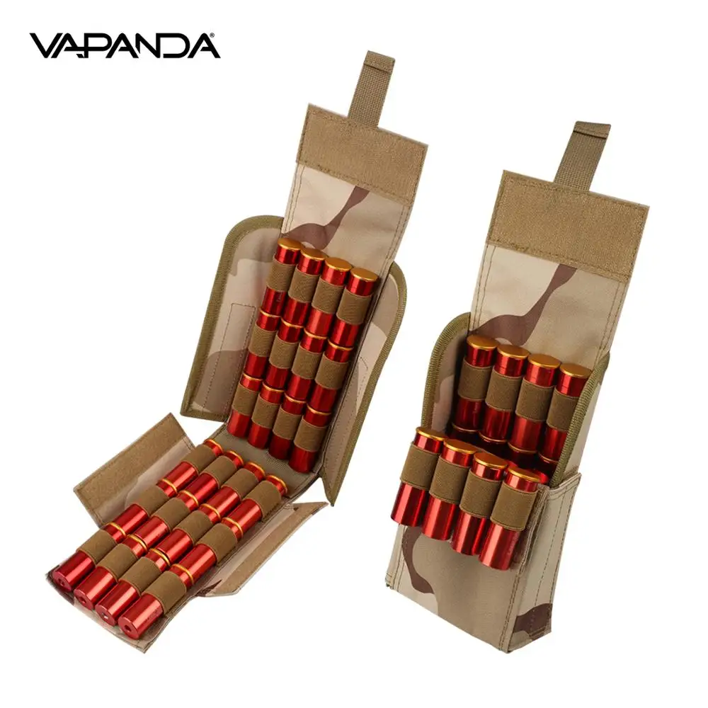 Vapanda Hunting Magazine Pouch Molle 25 Round 12GA 12 Gauge Ammo Shells