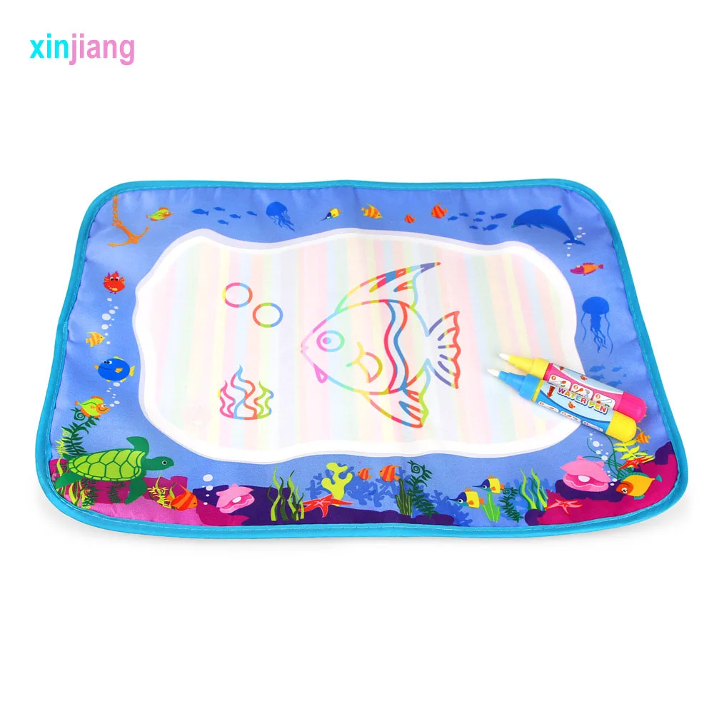 

Marine life Magic Water Doodle Mat Drawing Board & 2 Pens Painting Coloring Book Educational Toys Cute Drawing Toys For Kids )