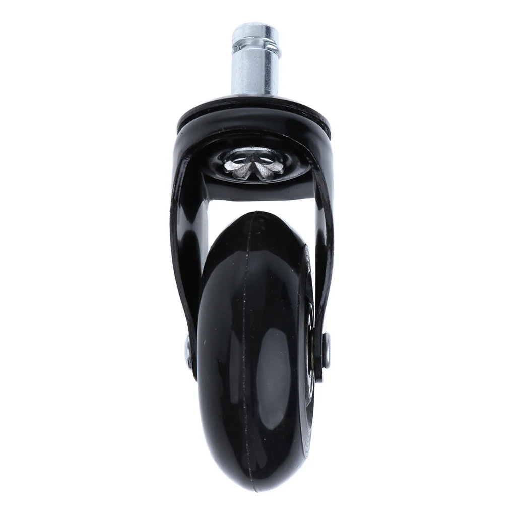 Office Chair Caster Wheels 2.5 inch Swivel Plate PU Caster Wheels Replacement Part for Furniture Home Hardware with Lock Brake Office Chair Caster Wheels 2.5 inch Swivel Plate PU Caster Wheels Replacement Part for Furniture Home Hardware with Lock Brake
