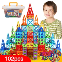 Novos Blocos Magnéticos, Designer Magnético Ímã Conjunto Modelo De Construção De Brinquedos de Construção de Plástico Brinquedos Educativos Para Crianças Caçoa o Presente
