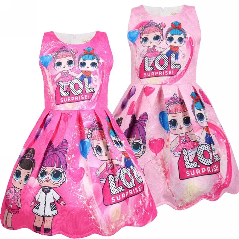

3-10Y Baby Dresses 2019 Summer Cute Elegant Dress Kids Party Christmas Costumes Children Clothes Princess