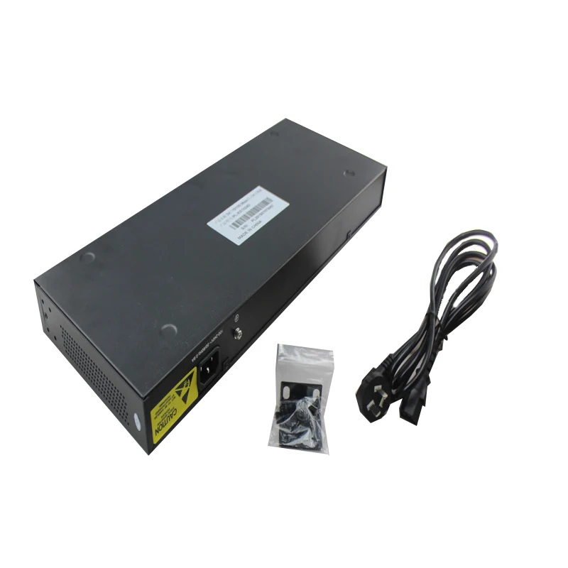 В общей сложности Мощность 250 w IEEE802.3af 24 портовый коммутатор с портами poe власть