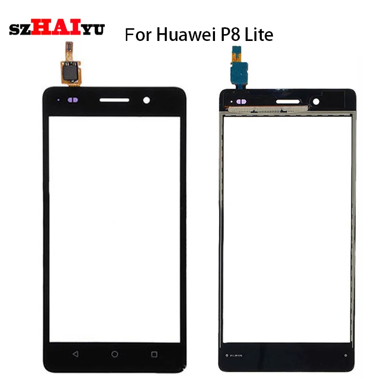 Szhaiyu 5." Стекло объектив Панель черный, белый цвет планшета Сенсор для Huawei P8 Lite Сенсорный экран+ бесплатный инструмент
