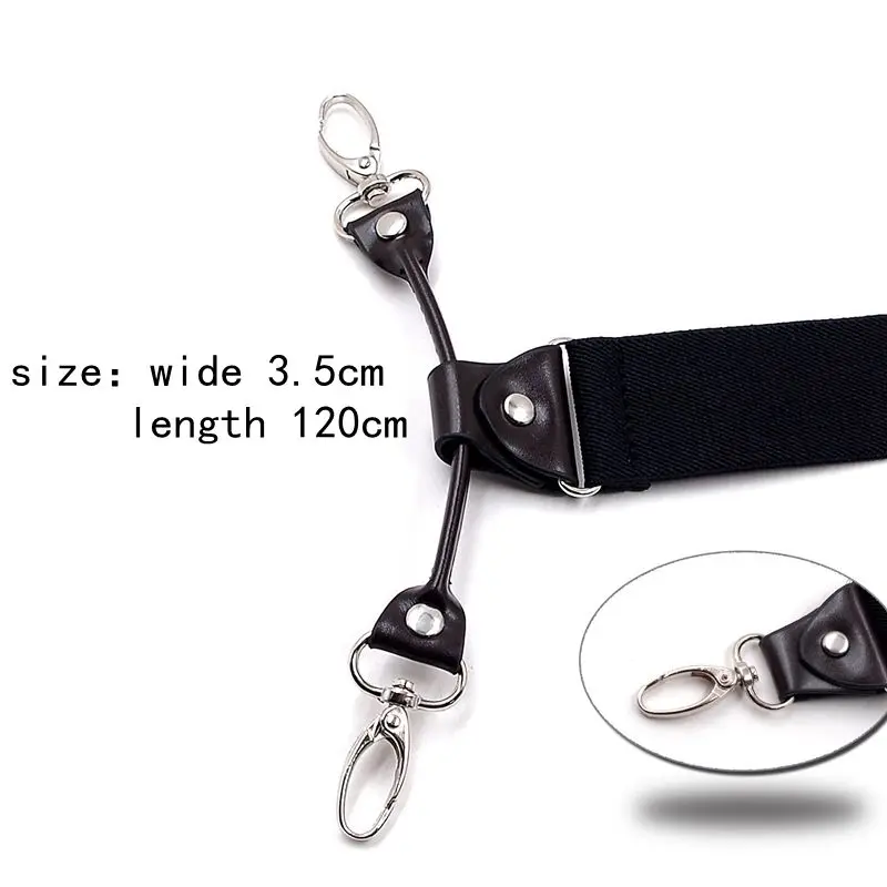 braces men fashion leather