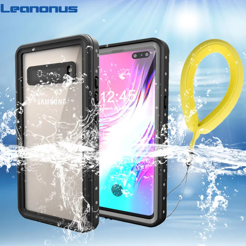 

For Samsung S10 5G S10 Case Swimming IP68 Waterproof Dirt-resistant Shockproof Cover for Samsung Galaxy S10 5G S10 Plus Coque