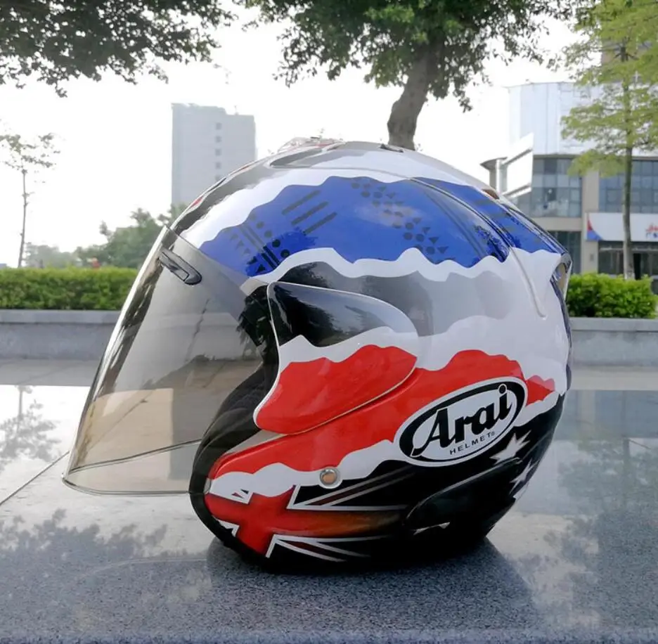 Топ горячий шлем Arai мотоциклетный шлем половина шлем с открытым лицом шлем-каска для мотокросса Размер: M L XL XXL, Capacete