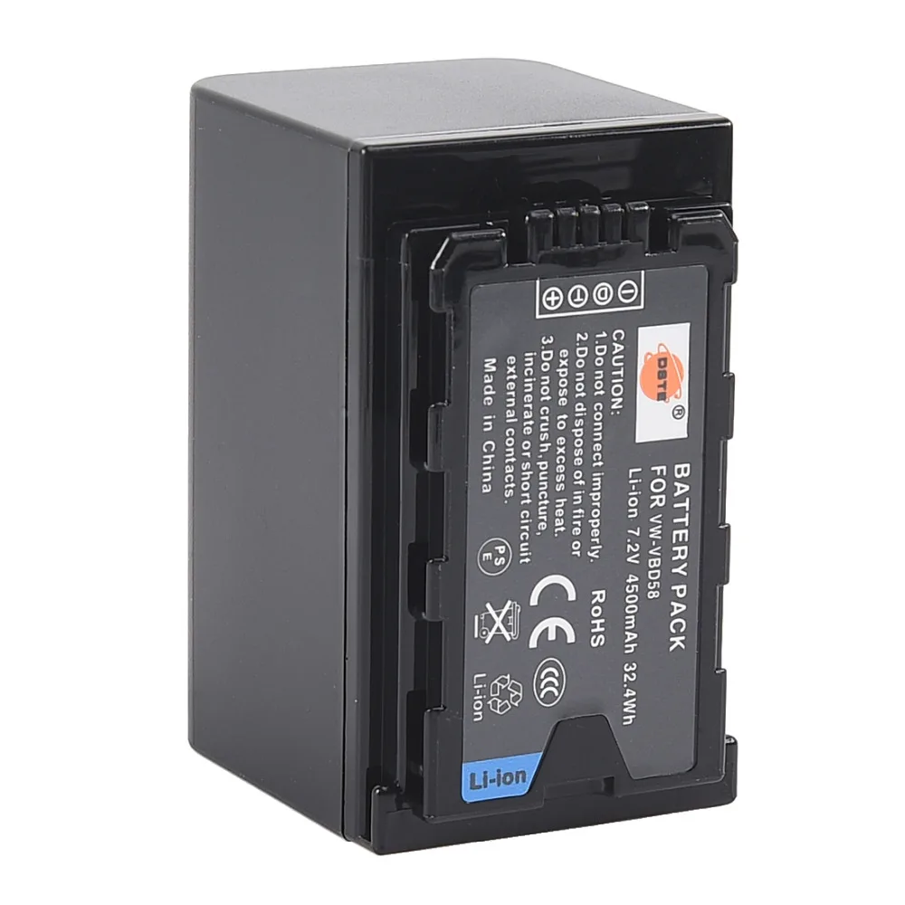 DSTE VW-VBD58 Перезаряжаемые Батарея для цифрового фотоаппарата PANASONIC AJ-PX270 AJ-PX298 AJ-PX298MC HC-MDH2 HC-MDH2GK HC-MDH2GK-K HC-MDH2M Камера