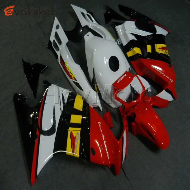 Капот мотоцикла на заказ для CBR600F3 1995-1996 CBR600 F3 95 96 ABS пластик мотоцикл fairingorder+ оранжевый - Цвет: W