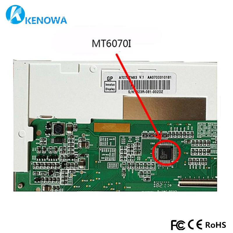 

7" TFT AT070TN83 V.1 800x480 rgb 40 Pin LCD Screen Panel Module