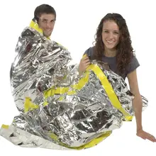 На открытом воздухе скорая одеяло изоляции спасательные излучения Теплоизоляционный спальные мешки