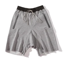 Горячая Распродажа мужские летние модные Спортивные Шорты повседневные брюки с талией спортивные шорты чистый хип хоп Уличная черные/серые шорты