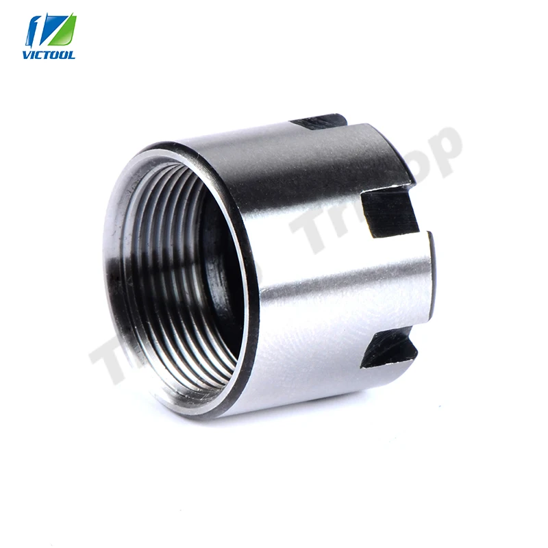 2pcs/lot ER16 ER16-M M type Spring Collet nut High quality for CNC Milling Machine Engraving Lathe Tool