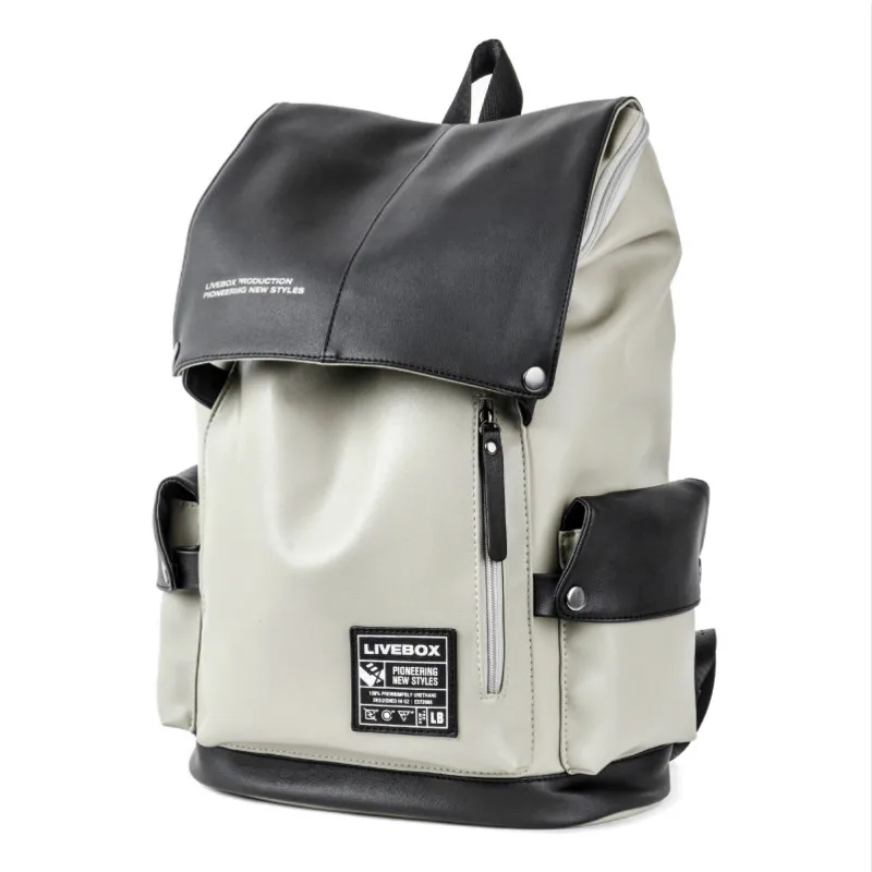 Рюкзак мужской рюкзак, модные тенденции корейской версии сумки случайные молодых студентов колледжа диких простой путешествия