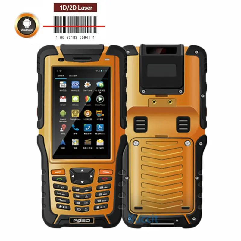 

Kcosit S50 Portable Handheld Android PDA Data Collector Reader 1D 2D Laser Barcode Scanner 3GB RAM Waterproof Phone Sunlight 4G