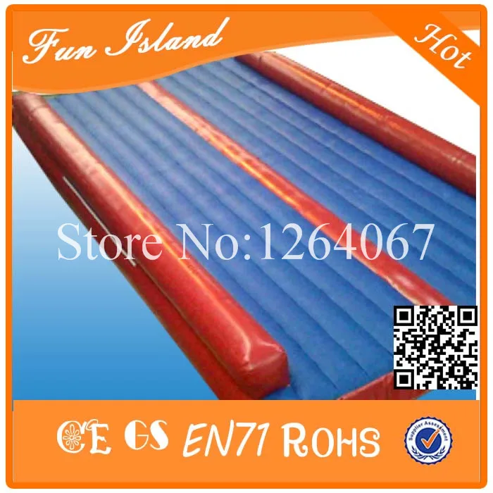 

Free Shipping 8x2.7x0.6m Inflatable Air Tumble Track ,Inflatable gym Tumble Track With Good Quality