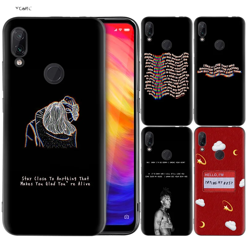 

Silicone Coque Case for Xiaomi Redmi Note 7 6 5 Pro Mi A1 A2 8 Lite 9 GO Poco F1 S2 4 4X Plus Aesthetic Trippy Quotes