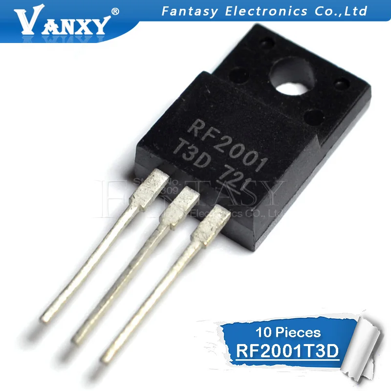 

10pcs RF2001T3D TO-220F RF2001 RF2001-T3D TO-220 300V 20A new original