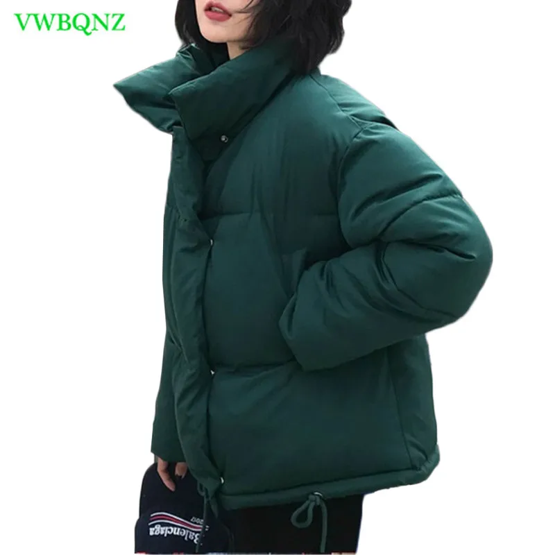 US $16.06 48% OFF|Nowe damskie zimowe płaszcze damskie ciepłe puchowa kurtka bawełniana damskie koreańskie usługi chlebowe wypchane kurtki parki