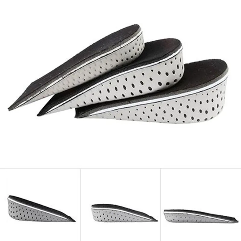 Comfortable Breathable Height Increase Eva Insoles Shoe Pads memory foam shoe inserts gel shoes pads for women and men shoes hot
