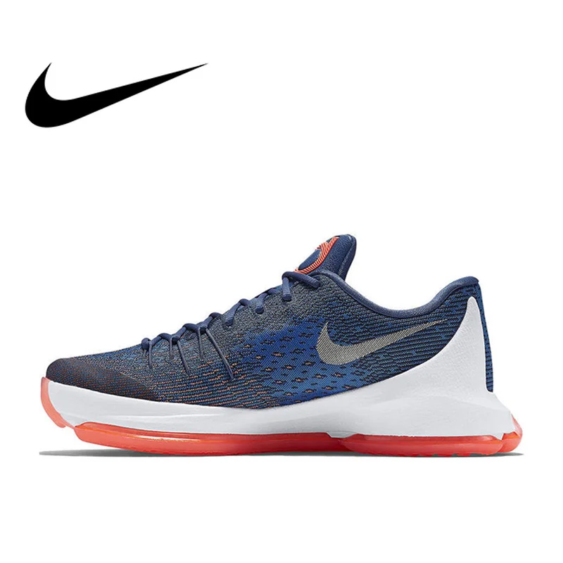 

Official Original NIKE Originals KD 8 EP Low Men's Breathable Cool Basketball Shoes Sneakers Authentic Sports outdoor 800259-414