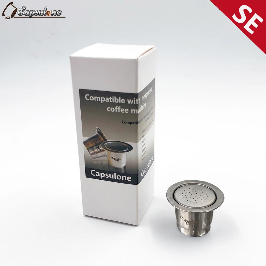 3pccapsulone совместимые капсулы для nespress ocoffee машины/эспрессо многоразовые кофейные