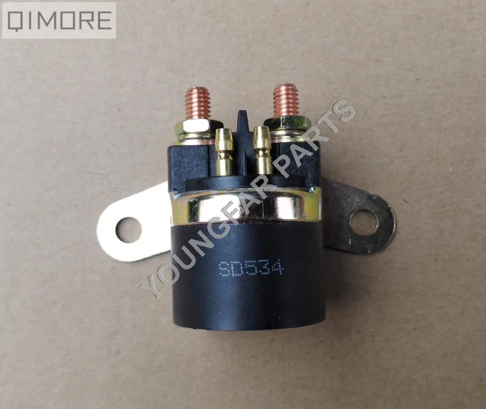 

Starter Solenoid Starter Relay for Motorcycle GN125 GS125 EN125 DR250 DR650 GS500 GS450 LS650 GSX600 GSX750 LTF250 LTF300 VS1400