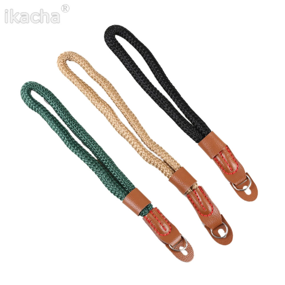 Camera Strap Wrist Band 1Pcs Hot Sale Hand Nylon Rope Camera Wrist Strap Wrist Band Lanyard For Leica Digital SLR Camera leica (3)