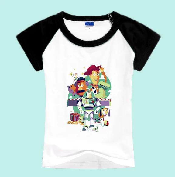

Toy Story 4 Children's T-Shirt 2019 New Children's Short Sleeve Summer Baby Clothes Boy T-Shirt Girls Shirt BJN430