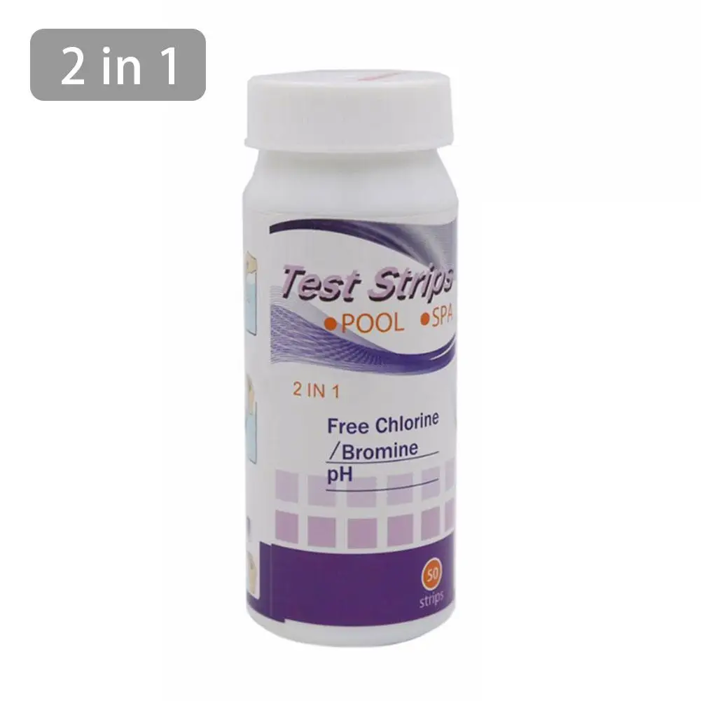 Swimming pool hot spring water test strip alkaline chlorine-free chlorine PH paper tester swimming pool cleaning accessories