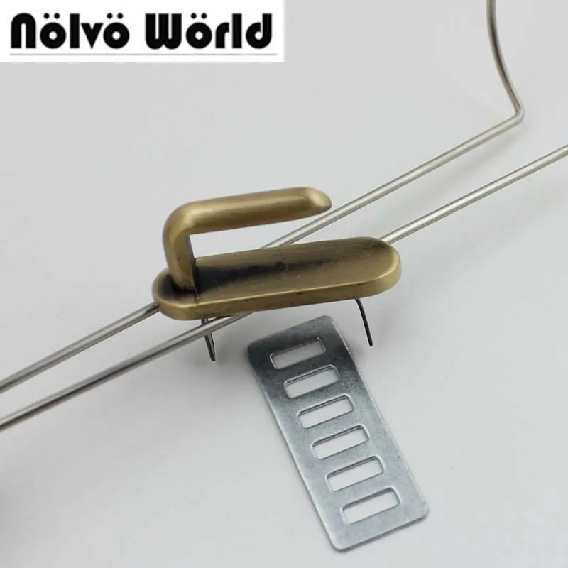 40Pcs 6 Colors Hanger hook for purse bags straps belt connect metal