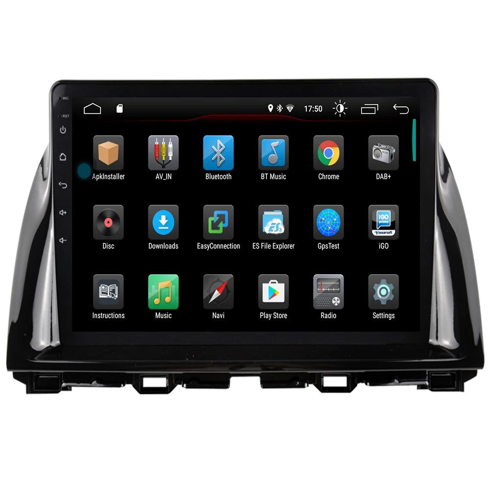 Clearance Android 9.1 IPS 2G+16G 4 CORE Car DVD Player GPS Navigation Multimedia For Mazda CX5 CX-5 Radio 2013-2016 car stereo wifi 0