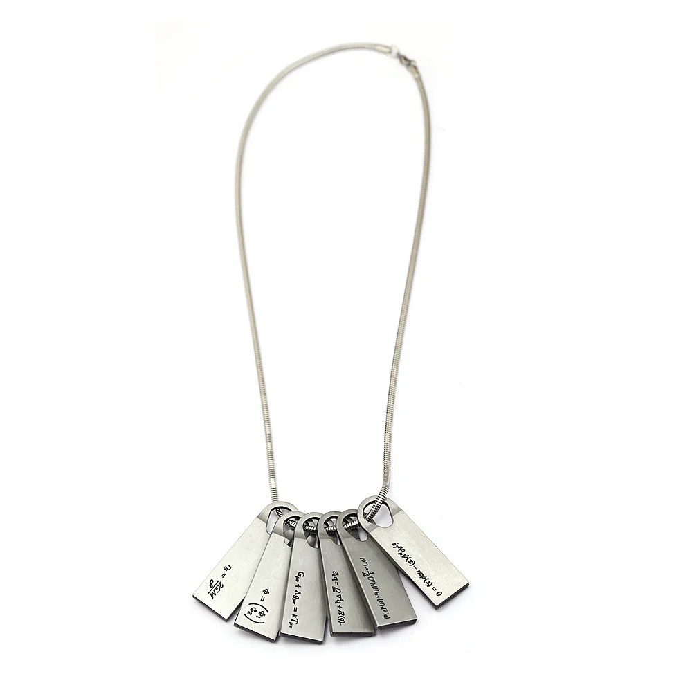  Game Death Stranding Necklace Men Metal Norman Reedus Fomulas Pendant Necklace Long Chain choker co