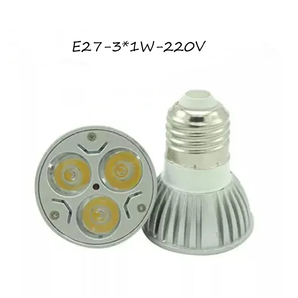 

E27 3 Watt LED Spotlight Bulb- Flood Light Bulbs Downlight Lamp , 30W Halogen Bulb Equivalent,LED Spotlight Bulb 220V E27 Base