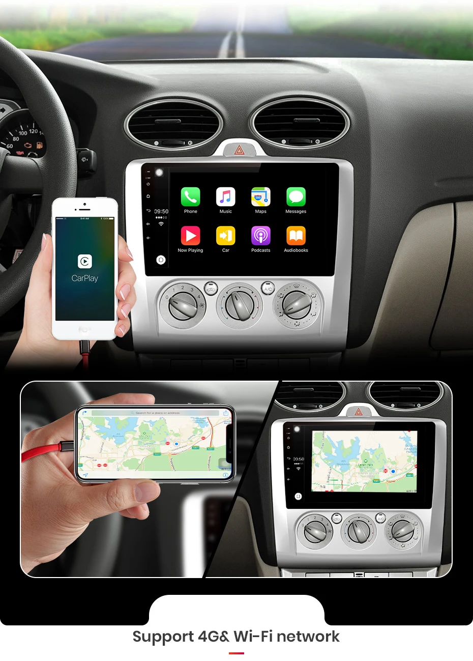 Clearance AWESAFE 2 Din Eight-Core CarPlay DSP Android 8.1 4+64GB Car Radio Cassette Player For Ford Focus 2 3 Mk2/Mk3 2006 hatchback DVD 8 Clearance AWESAFE 2 Din Eight-Core CarPlay DSP Android 8.1 4+64GB Car Radio Cassette Player For Ford Focus 2 3 Mk2/Mk3 2006 hatchback DVD 8
