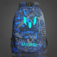 Free Shipping Messi Backpack Footbal Bag men Boys Travel Gift Kids Bagpack Mochila Bolsas Escolar