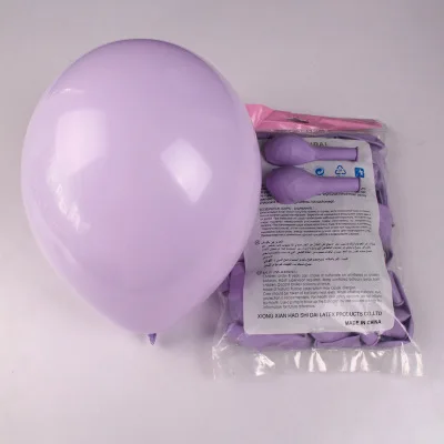 Свадебные украшения балоны 100 шт 10 дюймов 2,2 г макарон цветной латексный шар детский день рождения День Святого Валентина декоративный шар - Цвет: purple