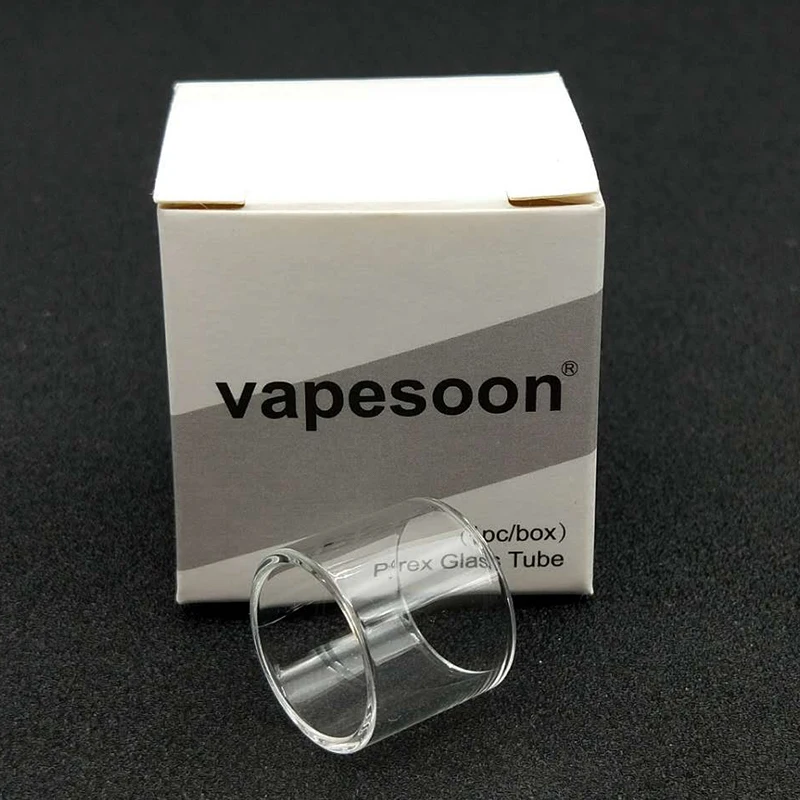 2 шт. vapesoon замена Pyrex Стекло трубка для Wotofo Тролль RTA танк распылителя 24 мм 5 мл Ёмкость