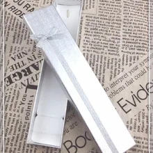 Стильная шкатулка для украшений! 24 шт серебряные ювелирные изделия ожерелье/футляр для браслета коробка витрина для украшений Подарочная коробка