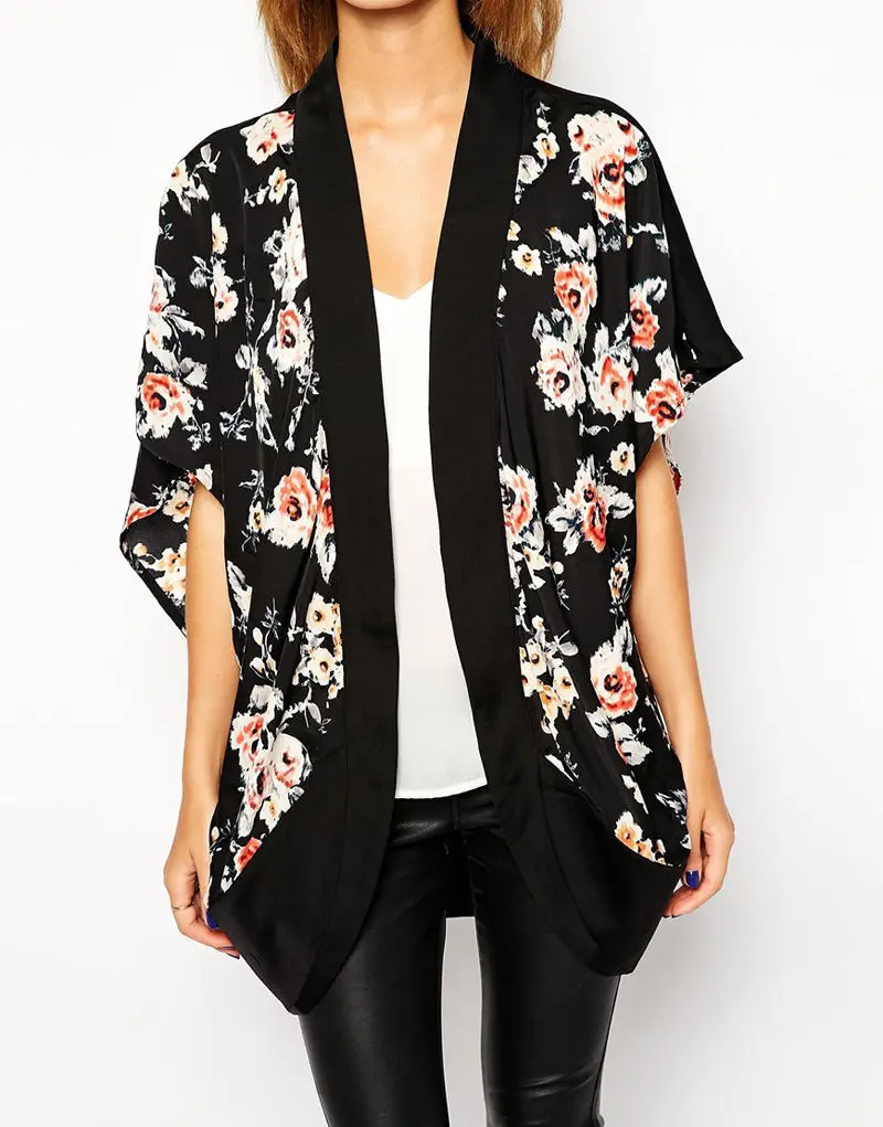 Loose Shawl Kimono Cardigan Coat Jacket 