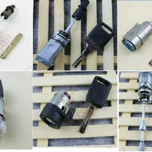 Центральный замок для Audi A4L A6 Q5 A6L C7 Q7 B8 левый замок зажигания замок Полный Автомобильный Замок