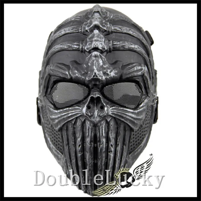 Halloween Scary Mask Skull Skeleton Airsoft Paintball Full Face