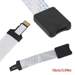TF штекерным MicroSD женский Card Reader Расширение Кабель-адаптер Extender для телефона автомобиля gps ТВ 10/15/ 25/46 см