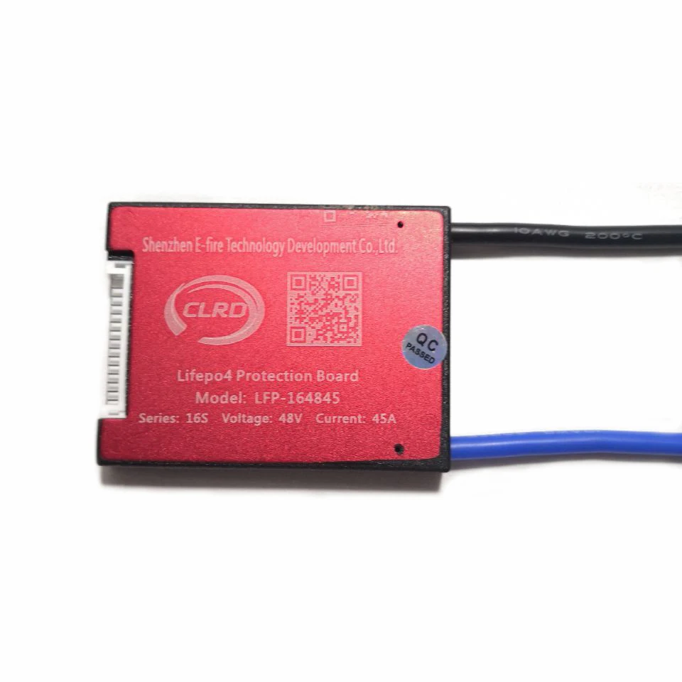 Ausgewogene 16 S 48 V 25A 35A 45A 60A BMS PCB PCM für LiFePO4 Batterie