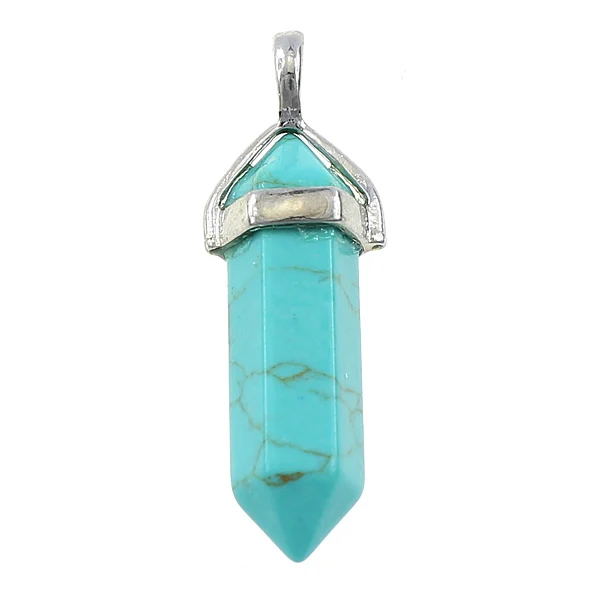 Ожерелье с кулоном многоцветное кристаллическое заживляющим краем|jewelry necklace