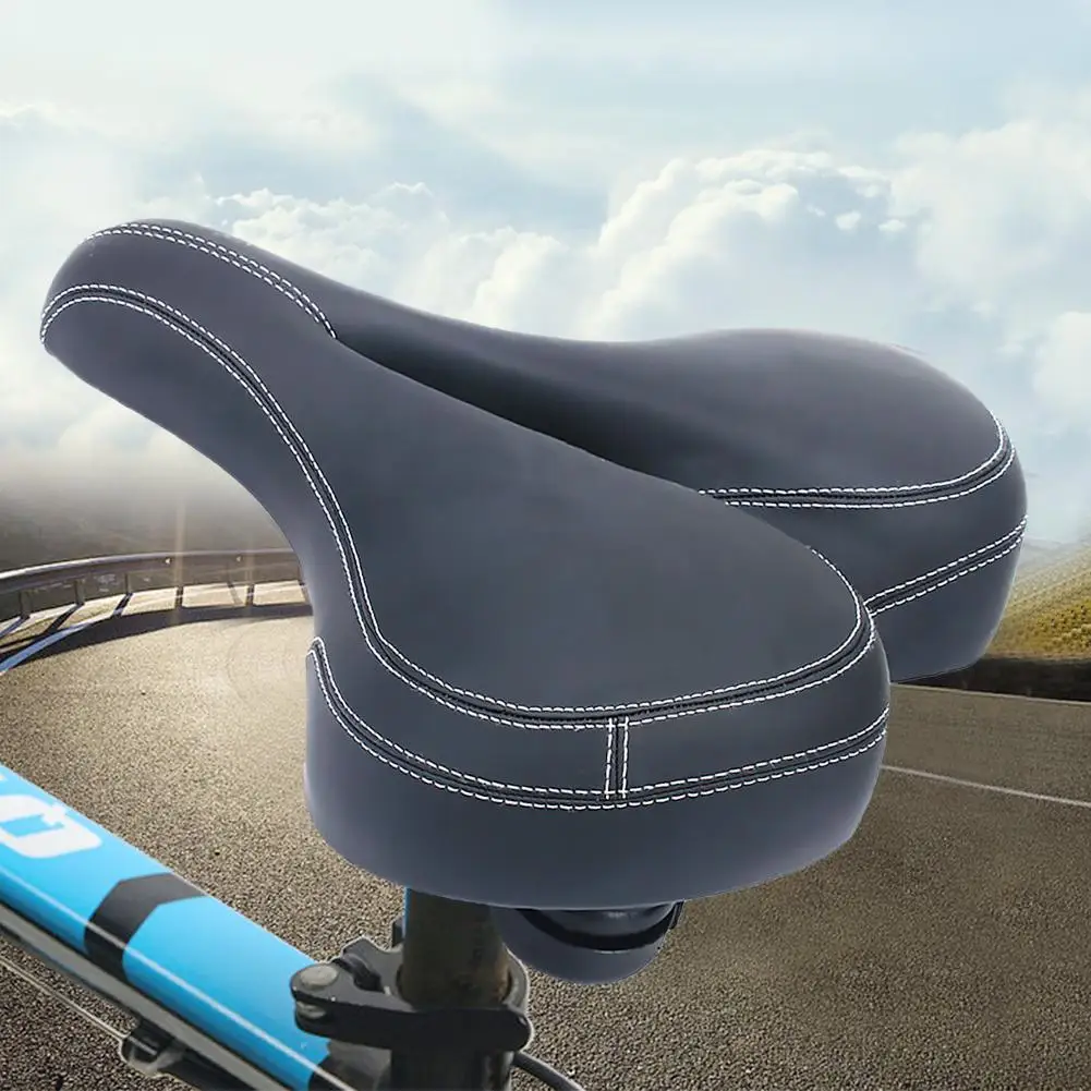 

Bicycle Saddle Foam Seat Cushion Comfortable Widen Shock Absorber Thickened Cycling Road Mountain Bike Seat Bicycle Accessories