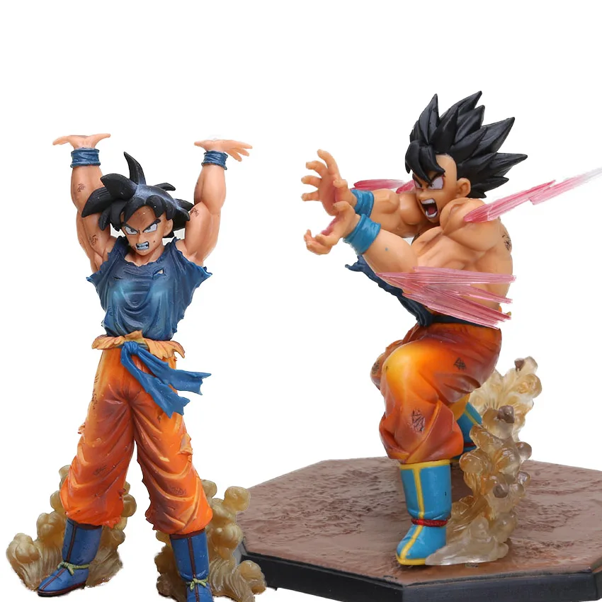 

Dragon Ball Z Super Saiyan Son Goku Spirit Bomb Genki Dama Ver PVC Action Figure DBZ Cool Model Doll